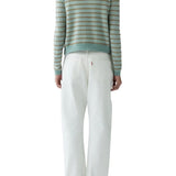 Guest in Residence Pebble Stripe Jane Cardigan - Vermillion