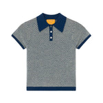 Guest in Residence Pique Shrunken Polo - Vermillion