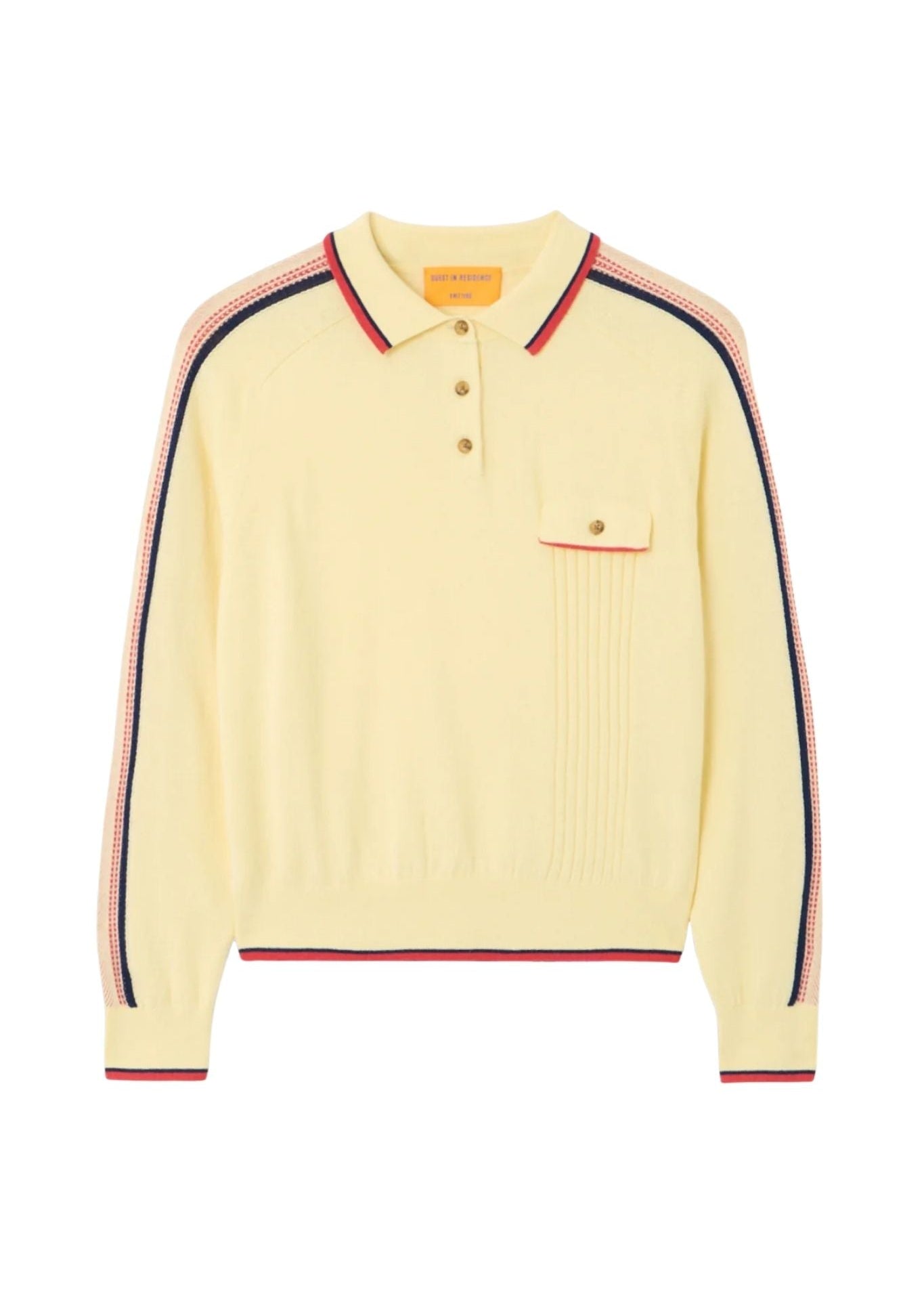 Guest in Residence Relay Polo - Vermillion