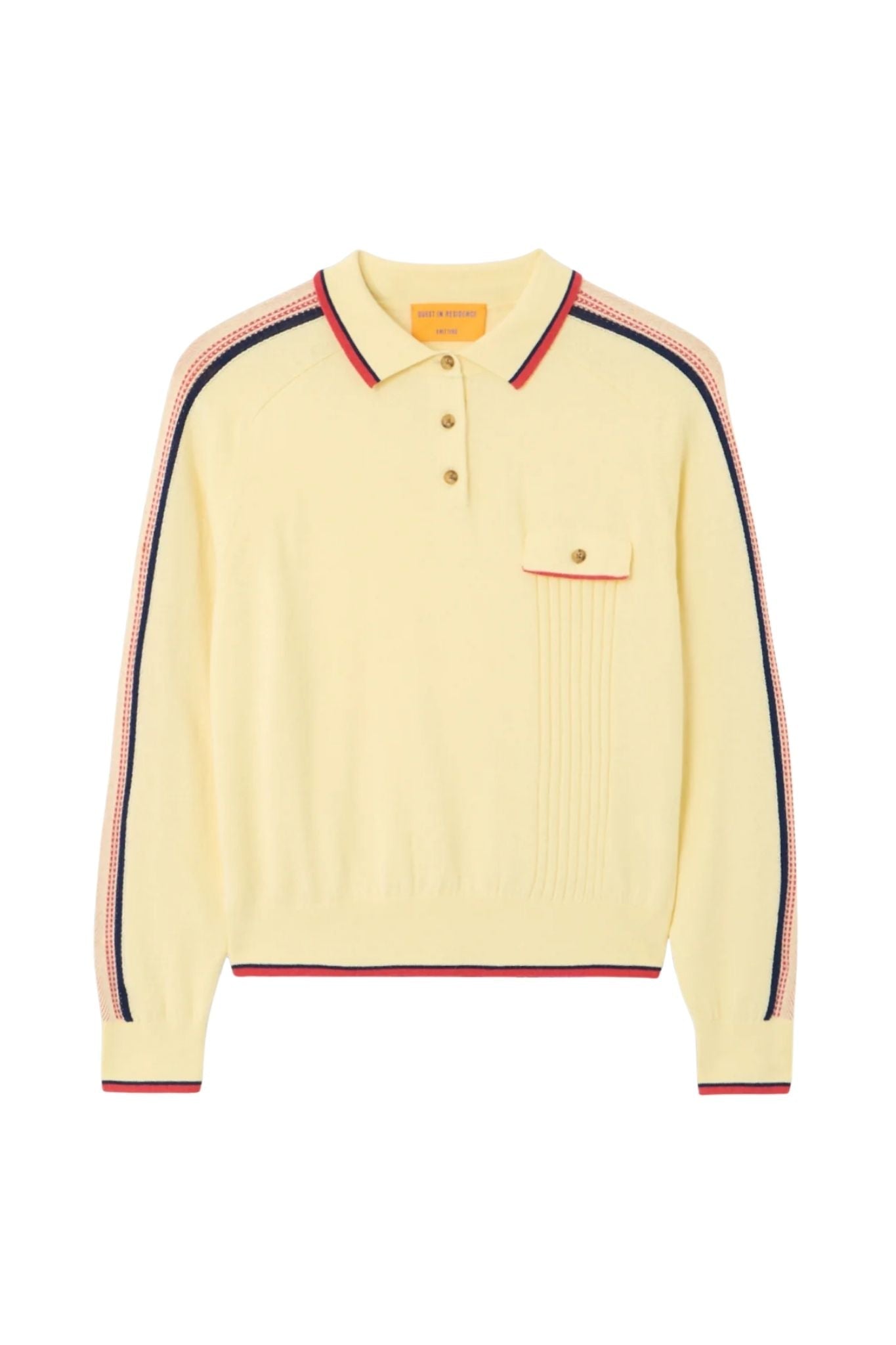 Guest in Residence Relay Polo - Vermillion