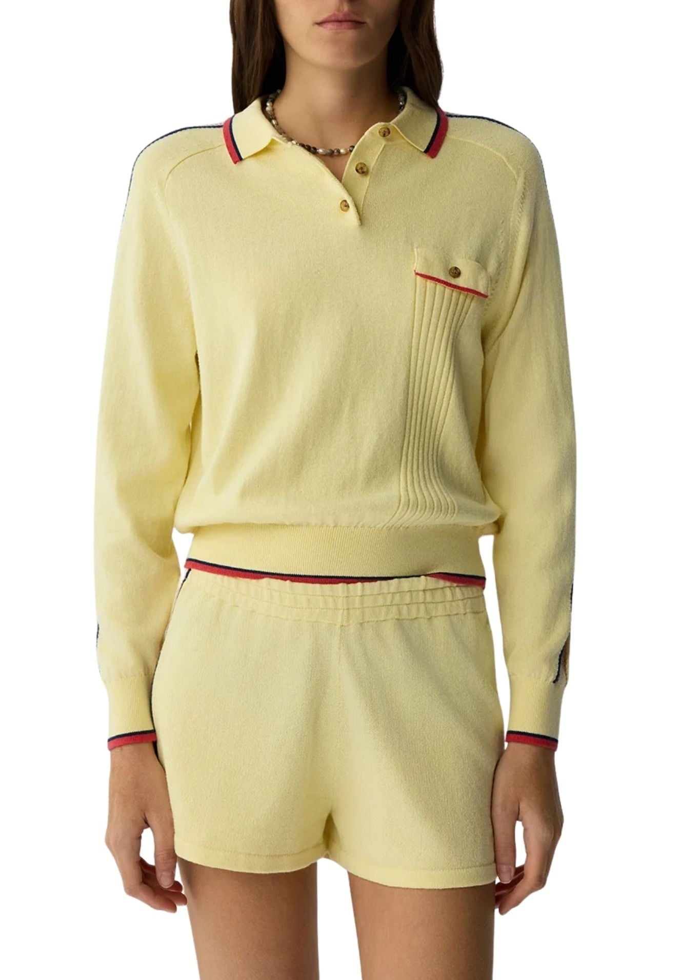 Guest in Residence Relay Polo - Vermillion