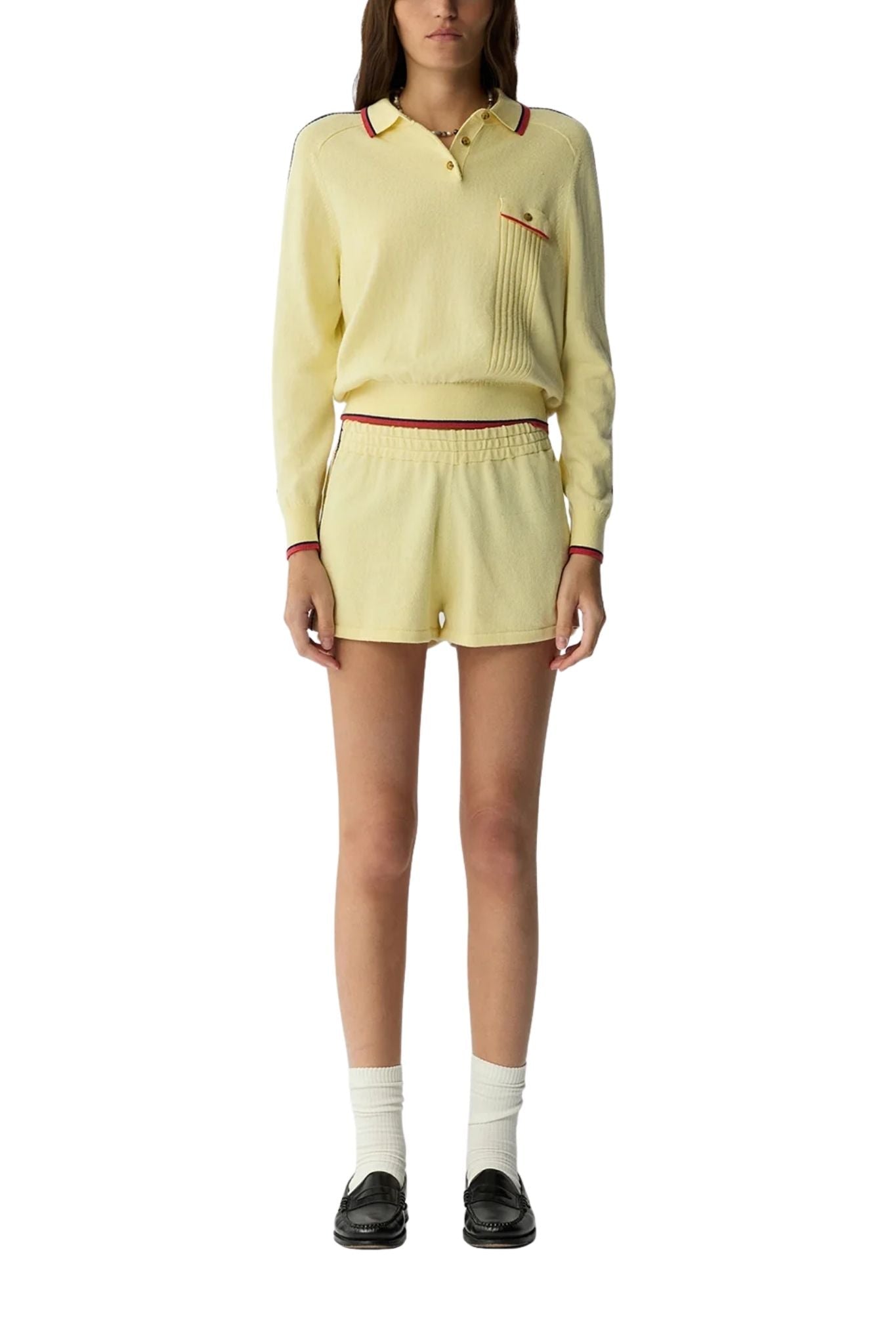 Guest in Residence Relay Polo - Vermillion