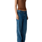 Guest in Residence Shrunken Waffle Polo - Vermillion