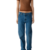 Guest in Residence Shrunken Waffle Polo - Vermillion