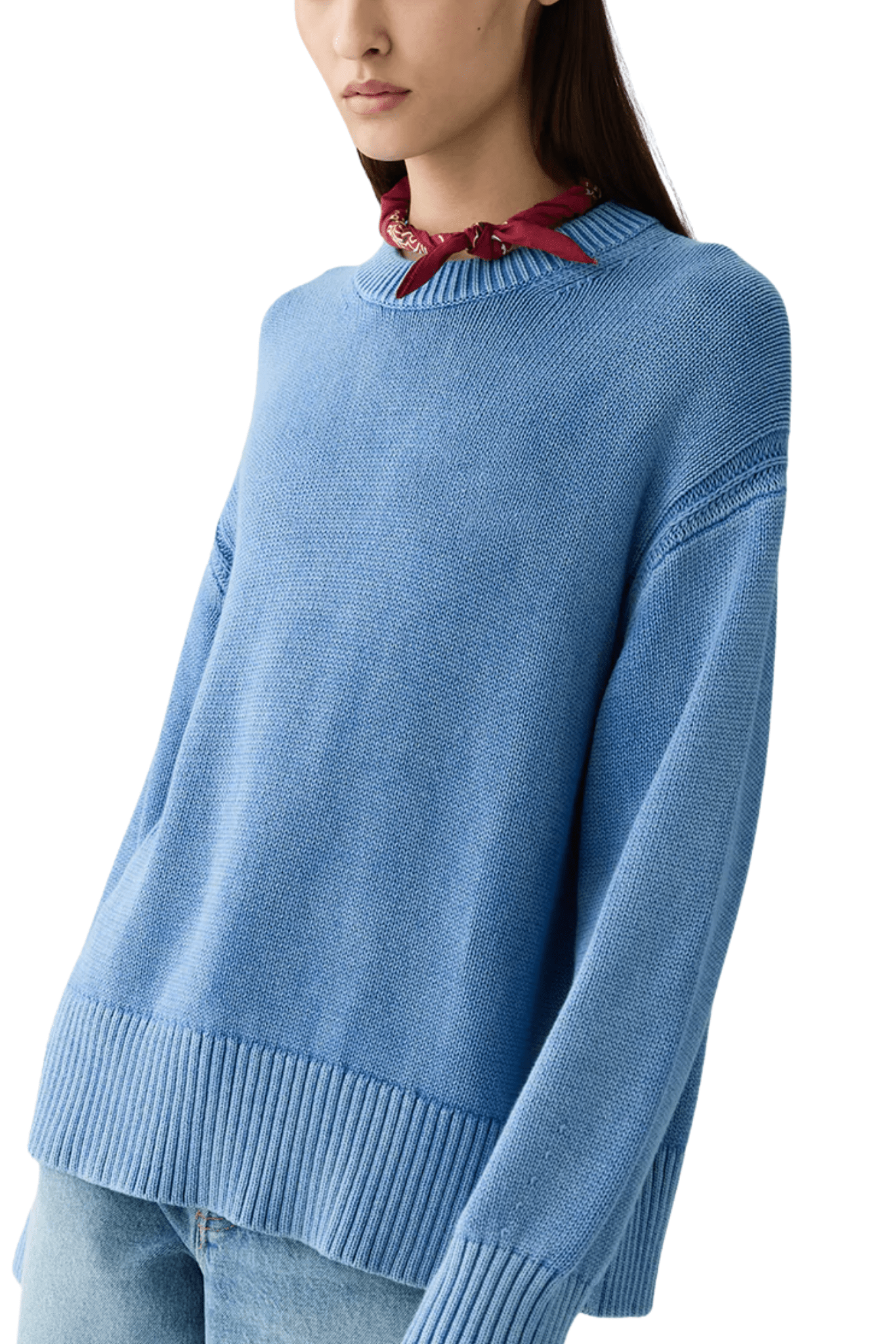 Guest in Residence Sunwash Cozy Crew - Vermillion