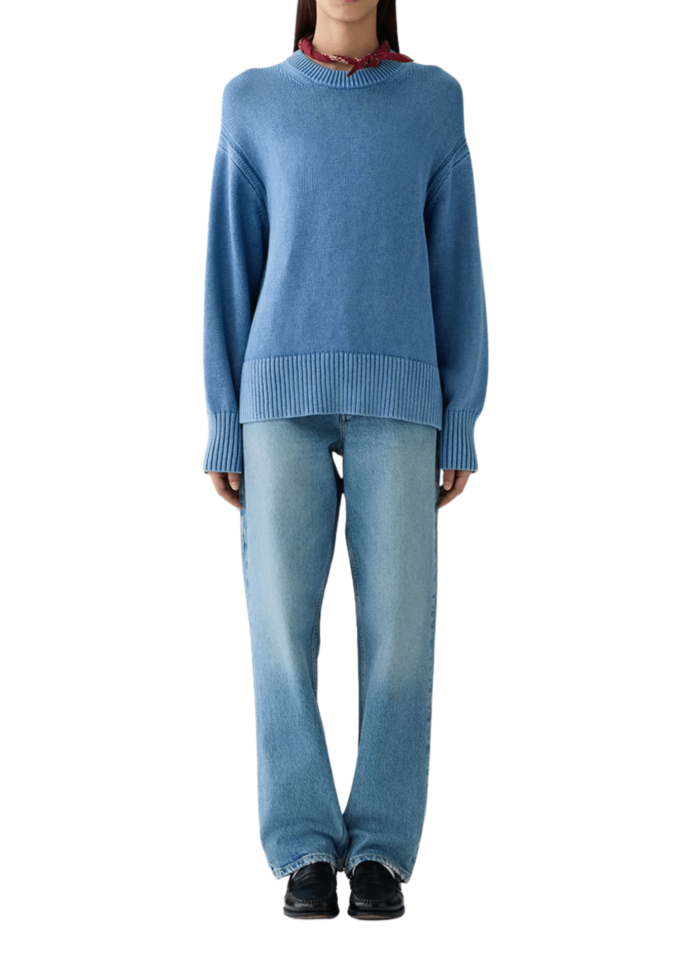 Guest in Residence Sunwash Cozy Crew - Vermillion