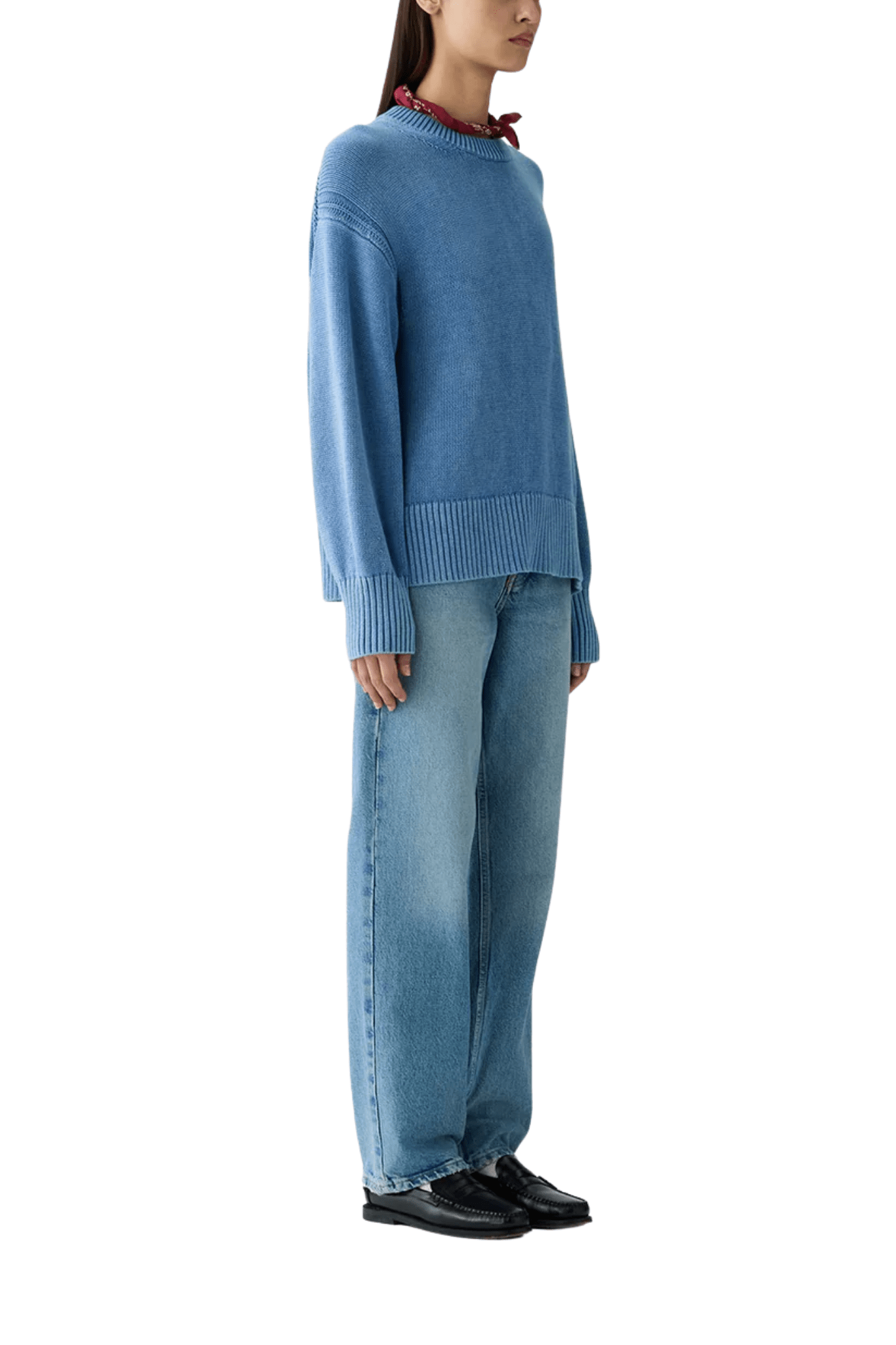 Guest in Residence Sunwash Cozy Crew - Vermillion