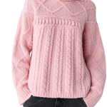 Guest in Residence Super Cloud Turtleneck - Vermillion