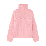 Guest in Residence Super Cloud Turtleneck - Vermillion