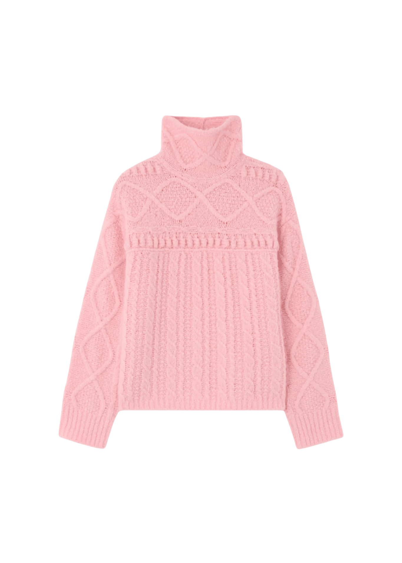 Guest in Residence Super Cloud Turtleneck - Vermillion
