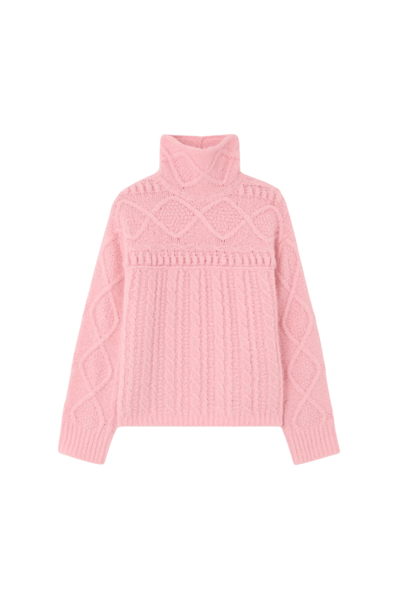 Guest in Residence Super Cloud Turtleneck - Vermillion