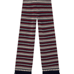Guest in Residence Western Stripe Pant - Vermillion