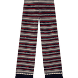 Guest in Residence Western Stripe Pant - Vermillion