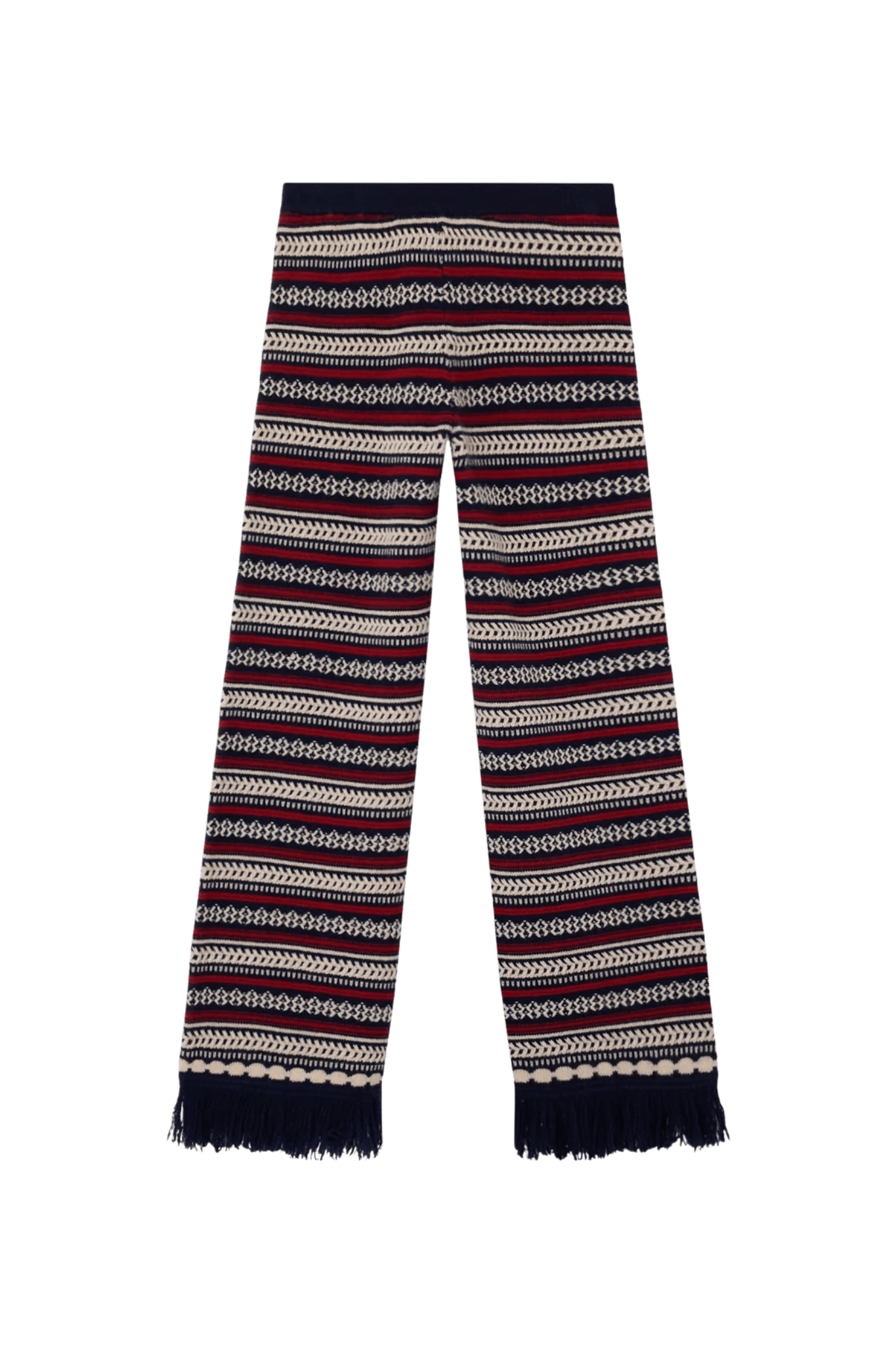 Guest in Residence Western Stripe Pant - Vermillion