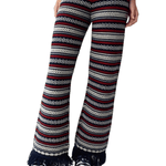 Guest in Residence Western Stripe Pant - Vermillion
