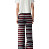 Guest in Residence Western Stripe Pant - Vermillion