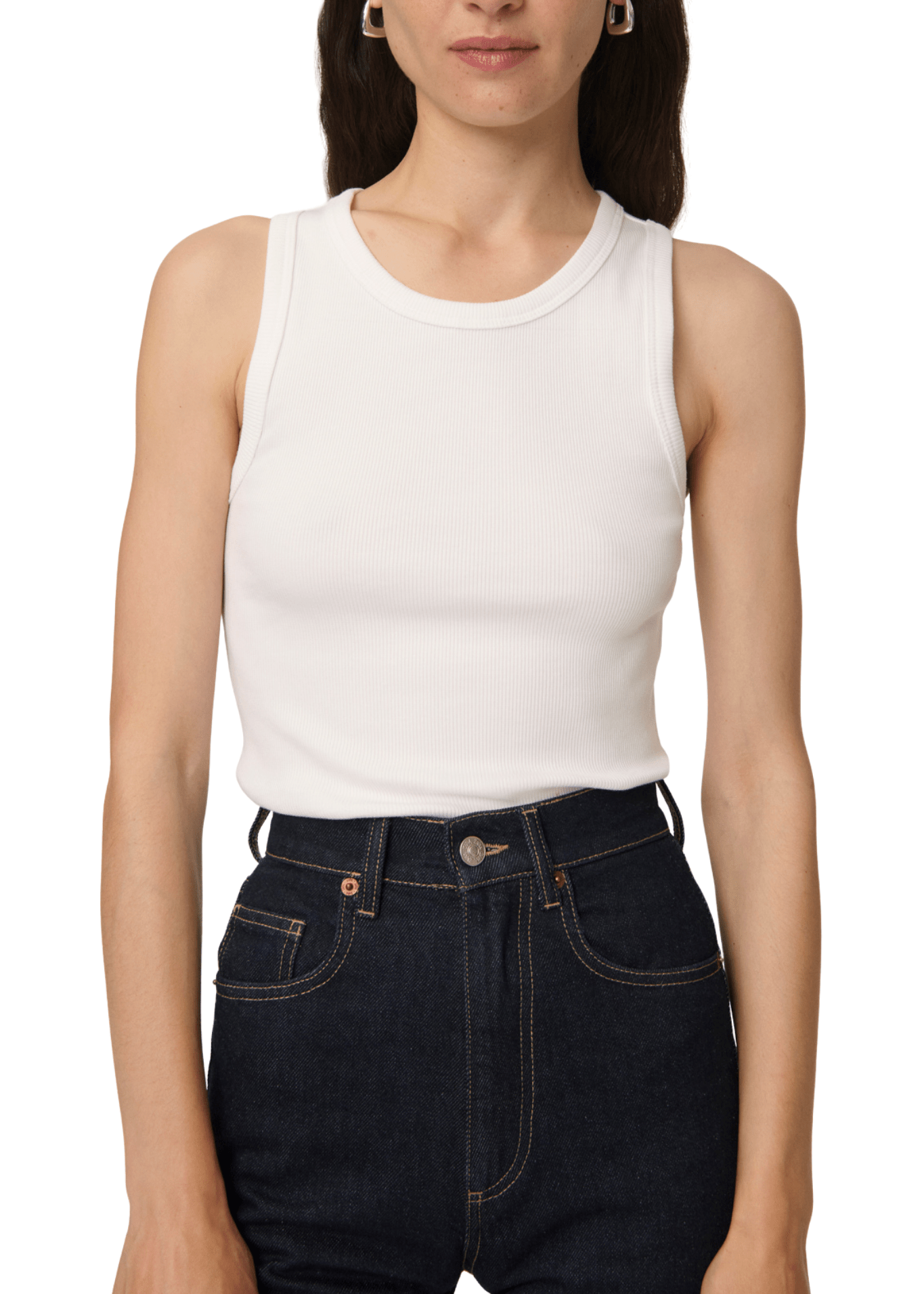 Handvaerk Ribbed Tank - Vermillion