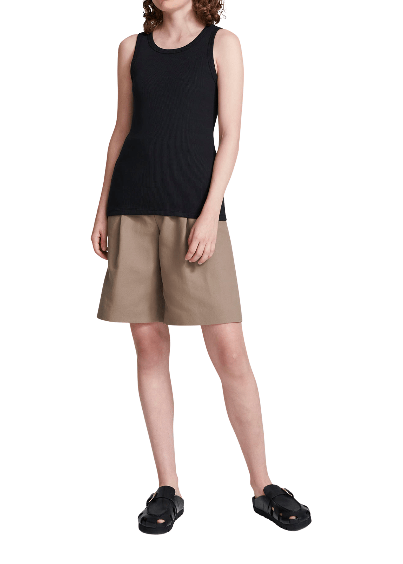 Handvaerk Ribbed Tank - Vermillion