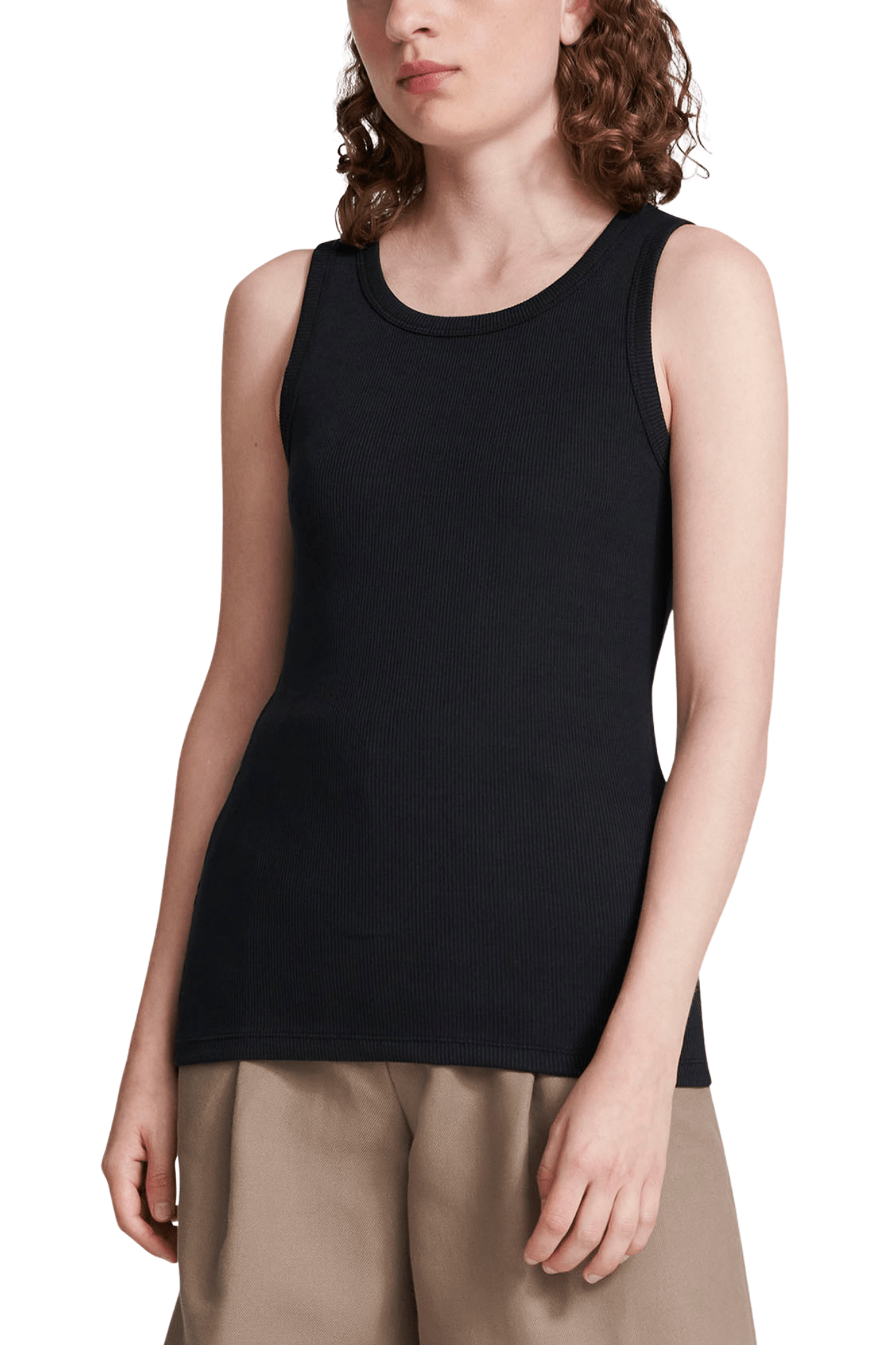 Handvaerk Ribbed Tank - Vermillion