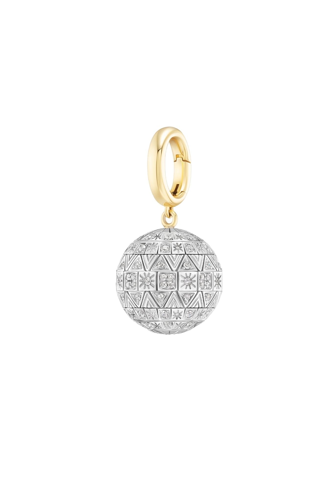 Harwell Godfrey Disco Ball Pendant - Vermillion