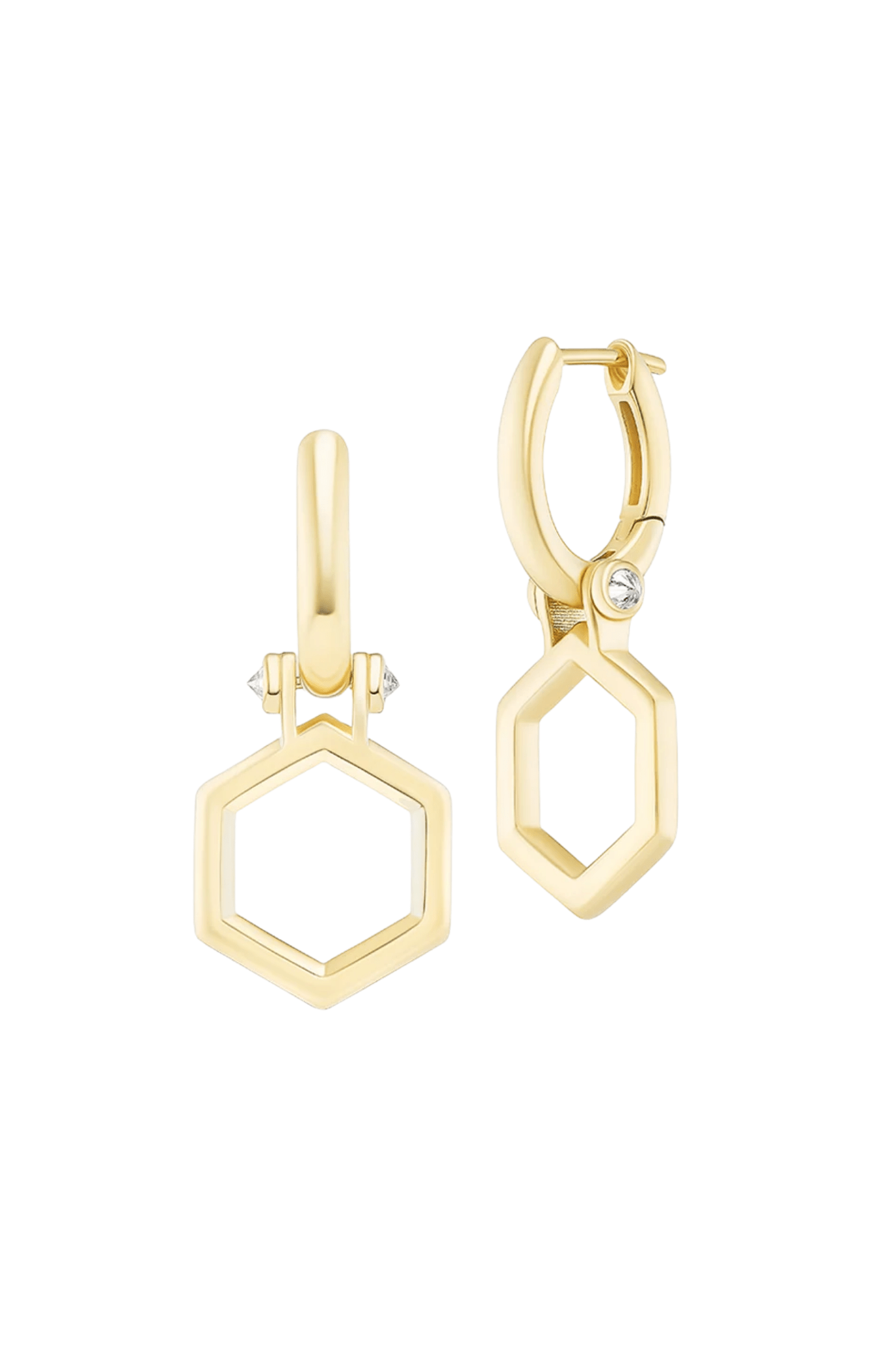Harwell Godfrey Foundation Huggie Earrings - Vermillion