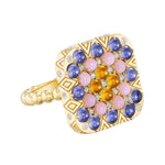 Harwell Godfrey Granny Square Bettina Ring - Vermillion