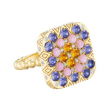 Harwell Godfrey Granny Square Bettina Ring - Vermillion