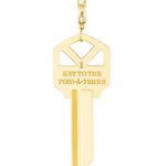Harwell Godfrey Major Key to the Pied-a-Terre Charm Pendant - Vermillion