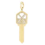 Harwell Godfrey Major Key to the Pied-a-Terre Charm Pendant - Vermillion