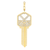 Harwell Godfrey Major Key to the Pied-a-Terre Charm Pendant - Vermillion