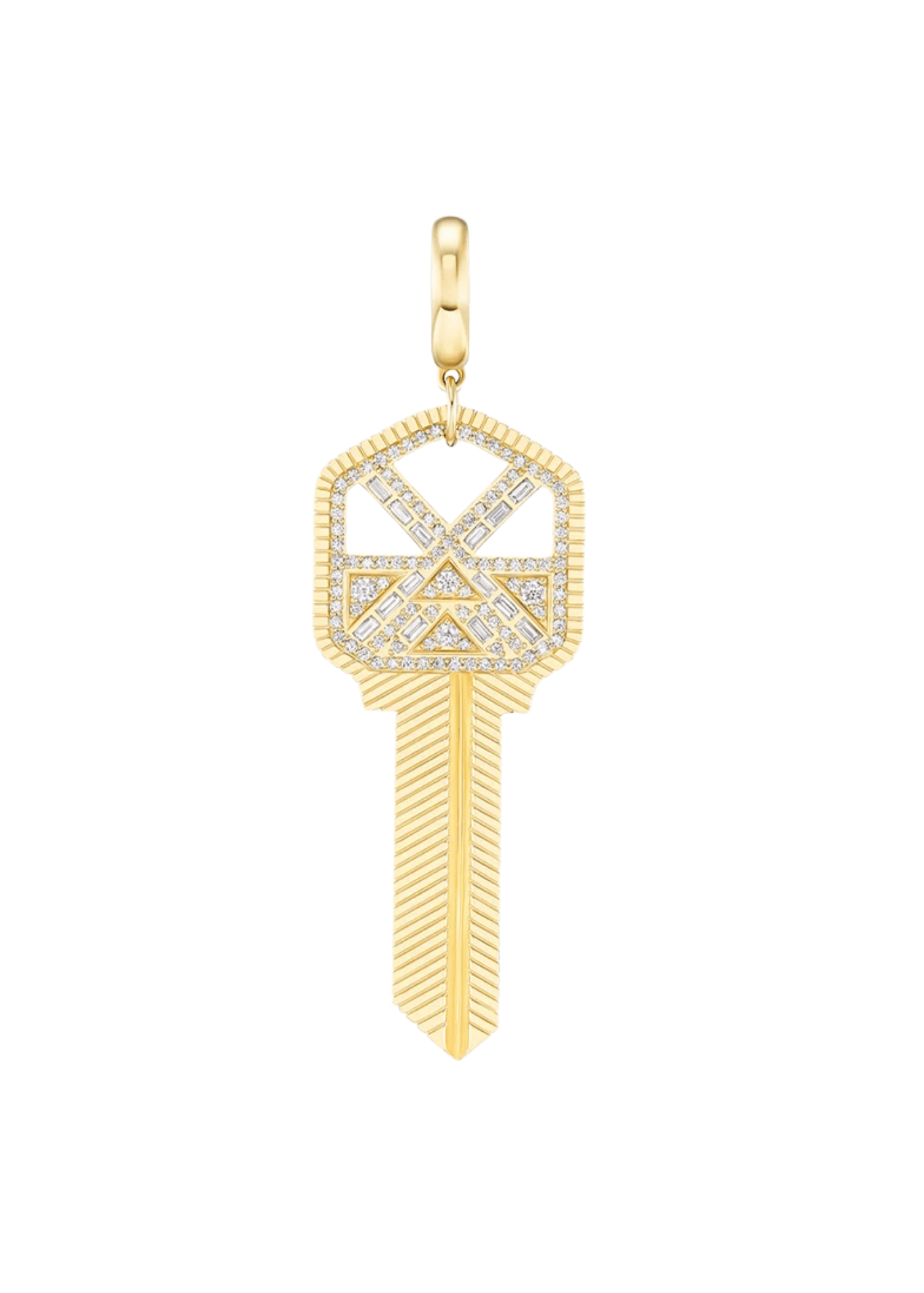 Harwell Godfrey Major Key to the Pied-a-Terre Charm Pendant - Vermillion