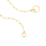 Harwell Godfrey Open Bail Foundation Paperclip Chain - Vermillion