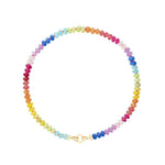 Harwell Godfrey Rainbow Quartz Foundation Tennis Clasp - Vermillion