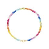 Harwell Godfrey Rainbow Quartz Foundation Tennis Clasp - Vermillion