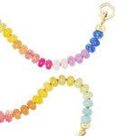 Harwell Godfrey Rainbow Quartz Foundation Tennis Clasp - Vermillion