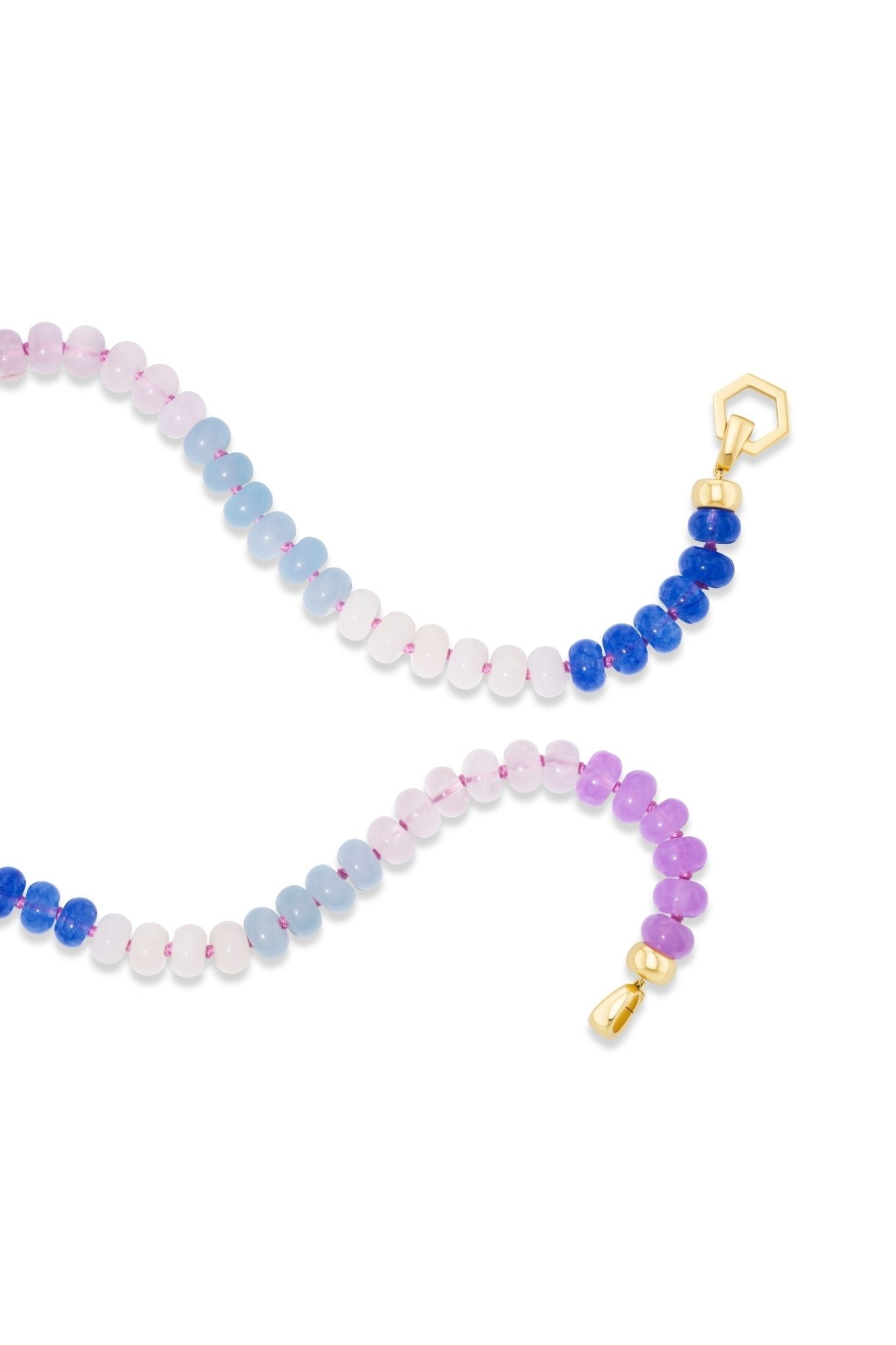 Harwell Godfrey Shasta Beaded Foundation Necklace - Vermillion