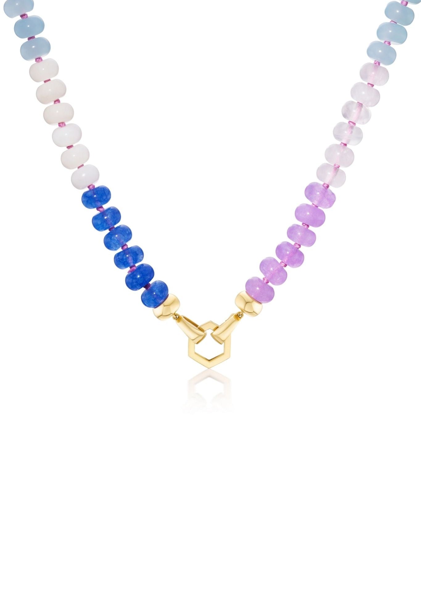 Harwell Godfrey Shasta Beaded Foundation Necklace - Vermillion