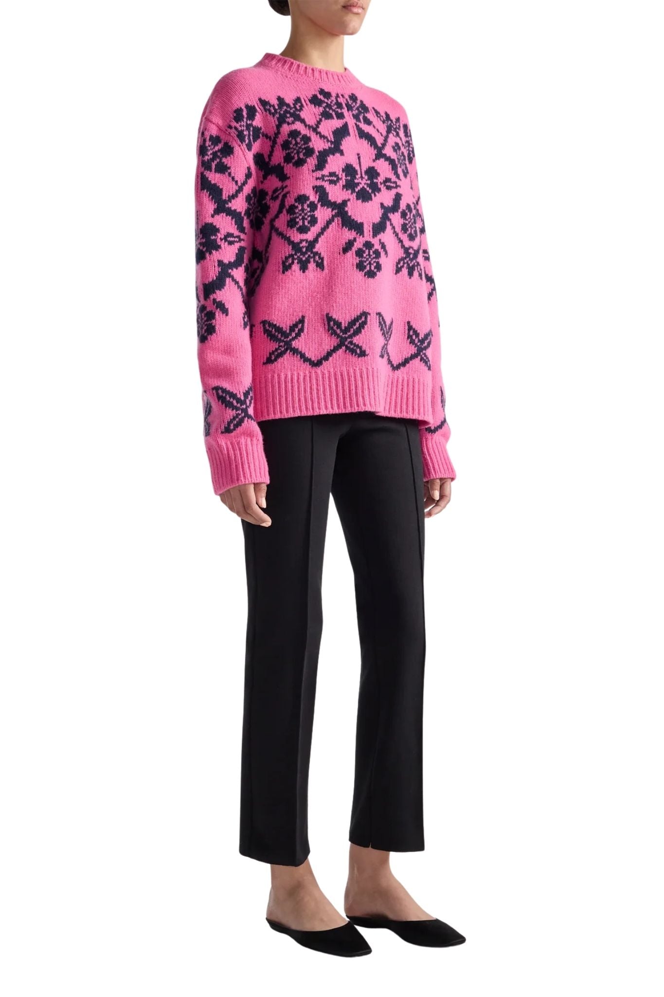 High Sport Georgia Fairisle Sweater - Vermillion