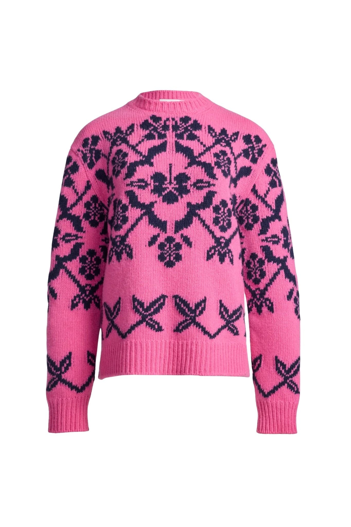 High Sport Georgia Fairisle Sweater - Vermillion