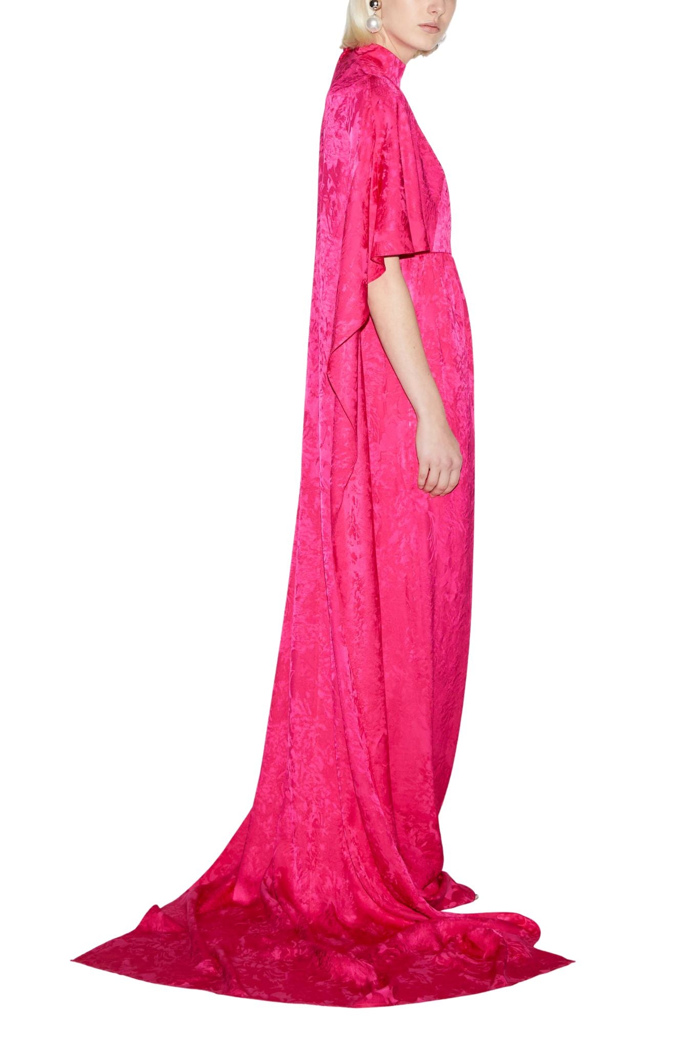 Huishan Zhang Alaric Gown - Vermillion