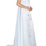 Huishan Zhang Amoret Gown - Vermillion