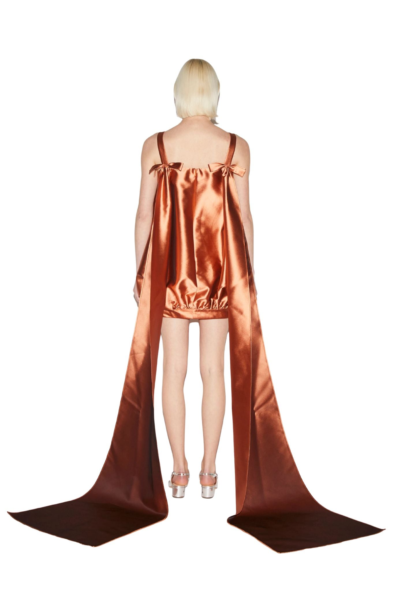 Huishan Zhang Fabian Dress - Vermillion