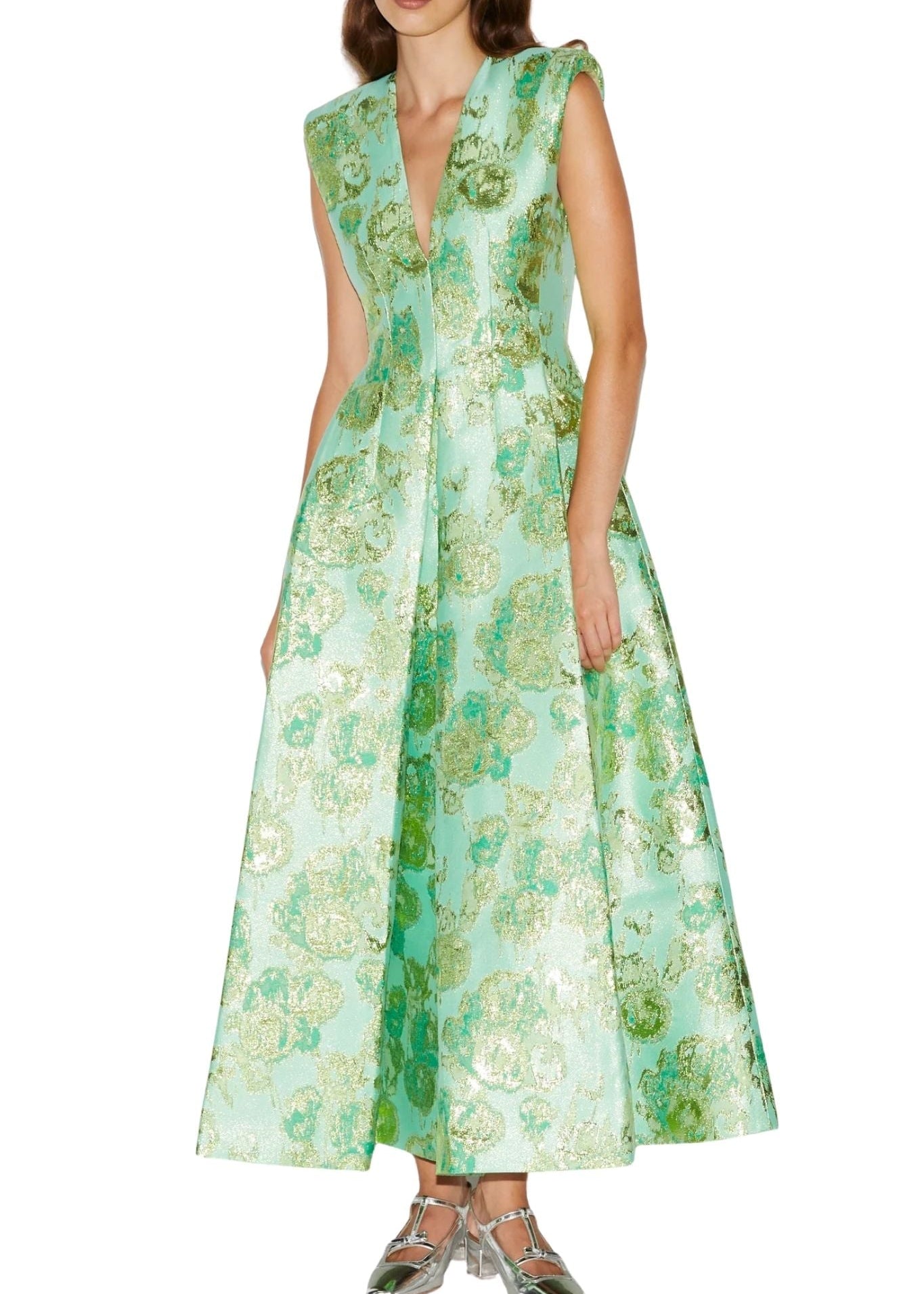 Huishan Zhang Kyle Midi Dress - Vermillion