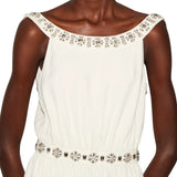 Huishan Zhang Romina Gown - Vermillion