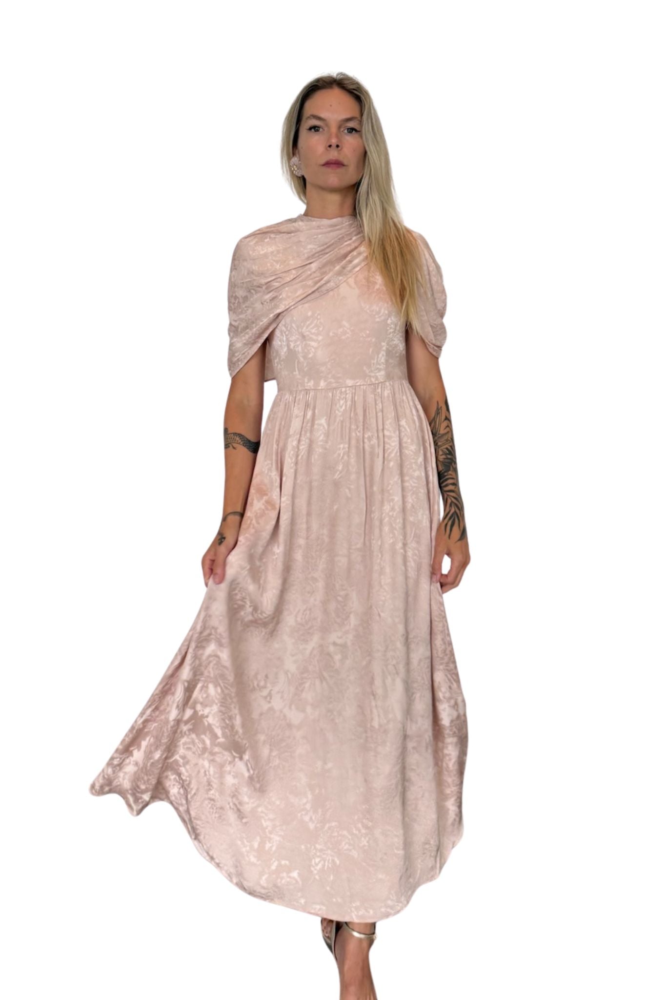 Huishan Zhang Sallie Dress - Vermillion