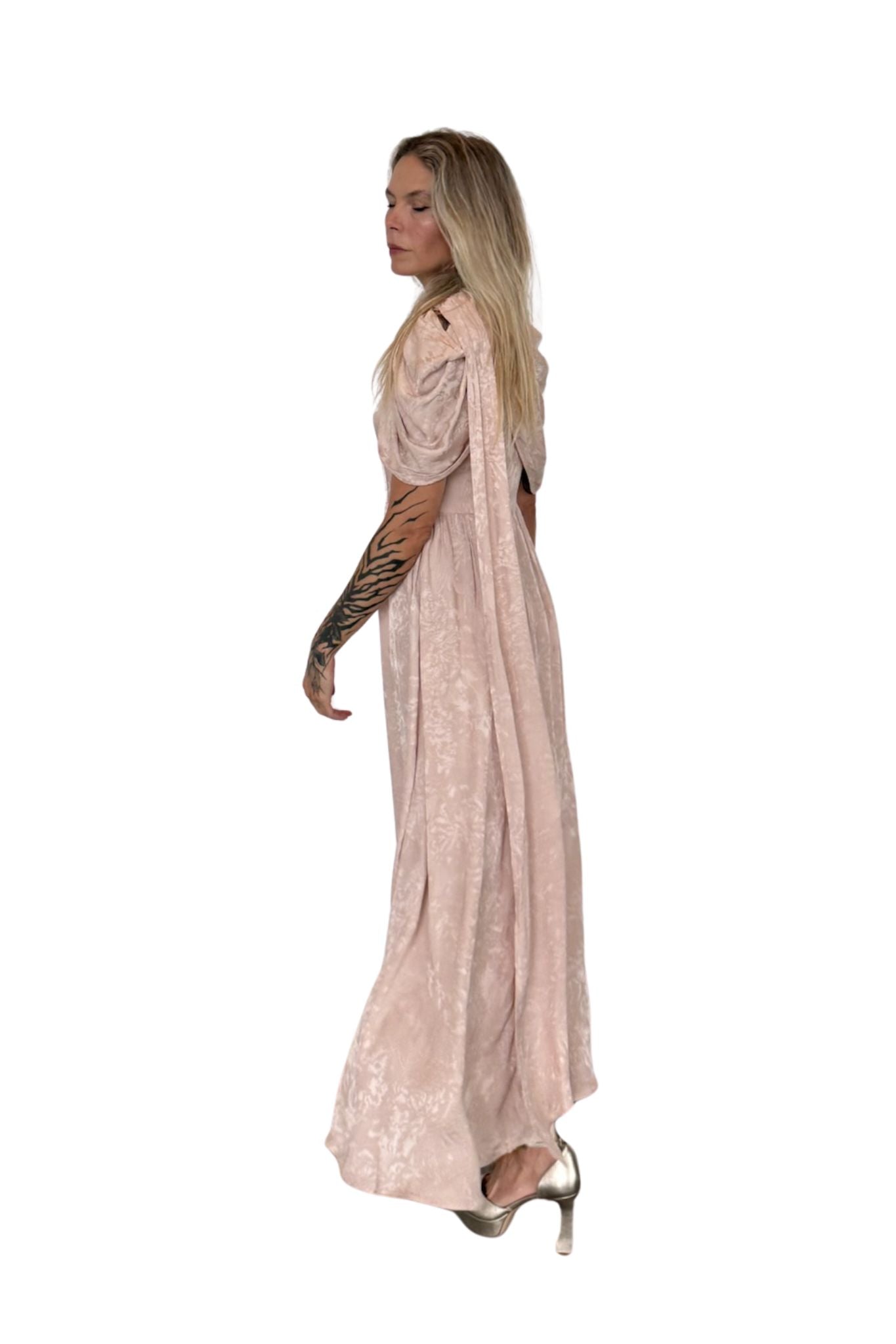 Huishan Zhang Sallie Dress - Vermillion