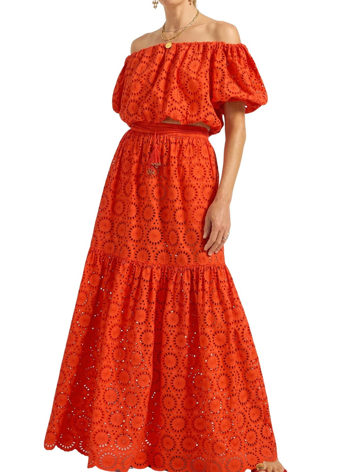 Ilio Nema Antiope Top - Vermillion