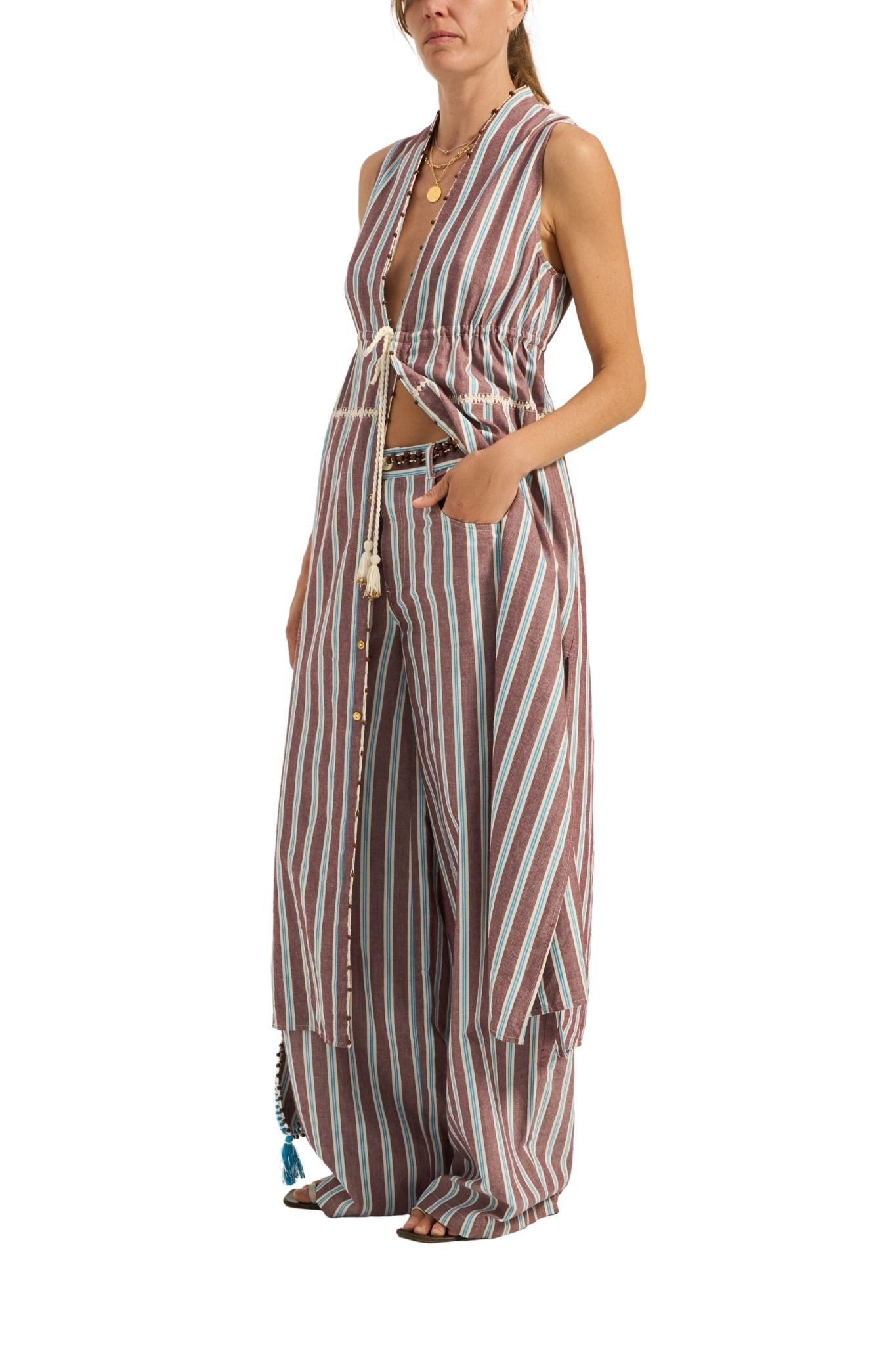 Ilio Nema Babylon Dress - Vermillion
