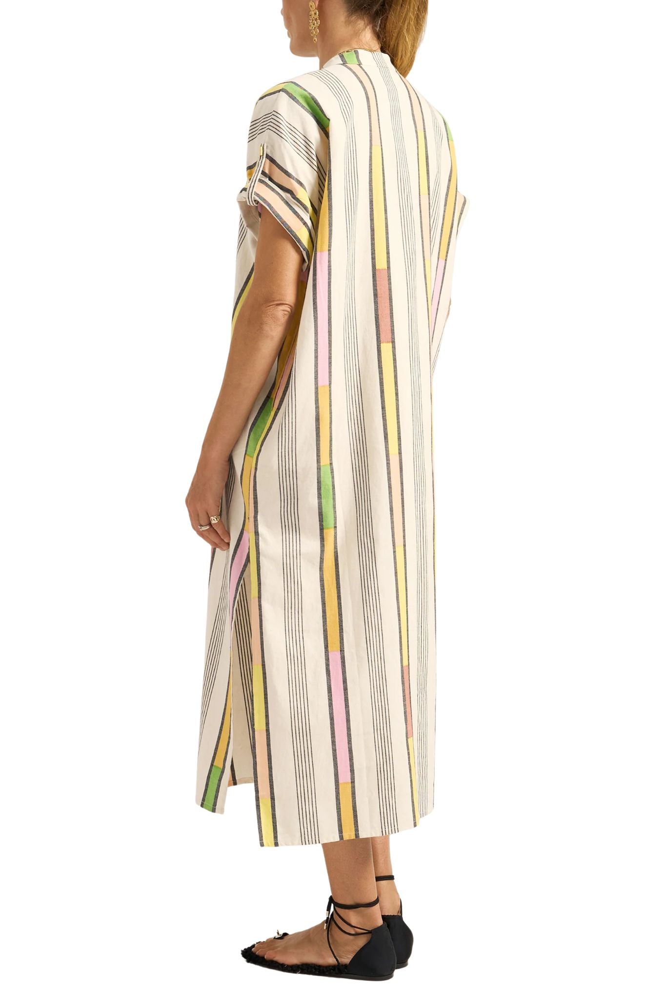 Ilio Nema Boreas Caftan - Vermillion
