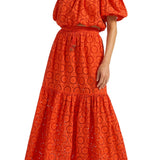 Ilio Nema Cyprian Skirt - Vermillion